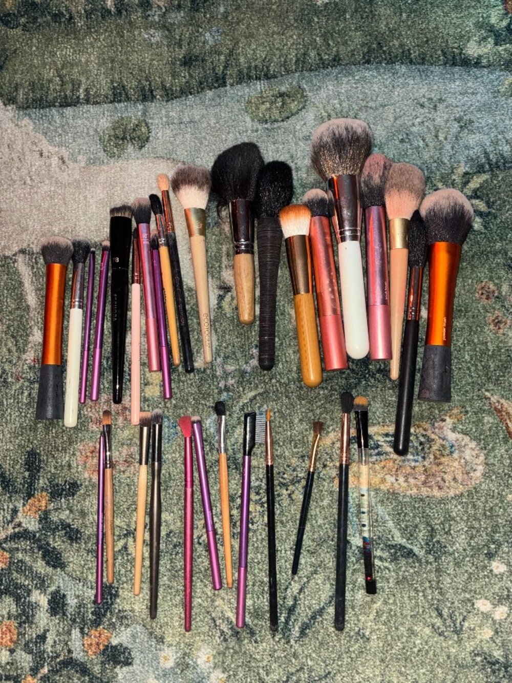 NEW 30+ Makeup Brush Bundle Morphe Real Techniques Sephora Jaclyn Hill